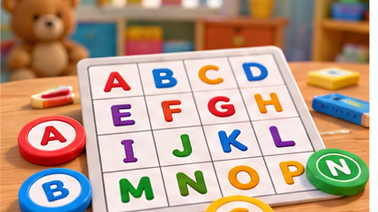 Alphabet Bingo game preview