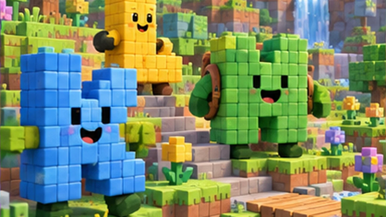 Alphabet Lore Minecraft browser game preview