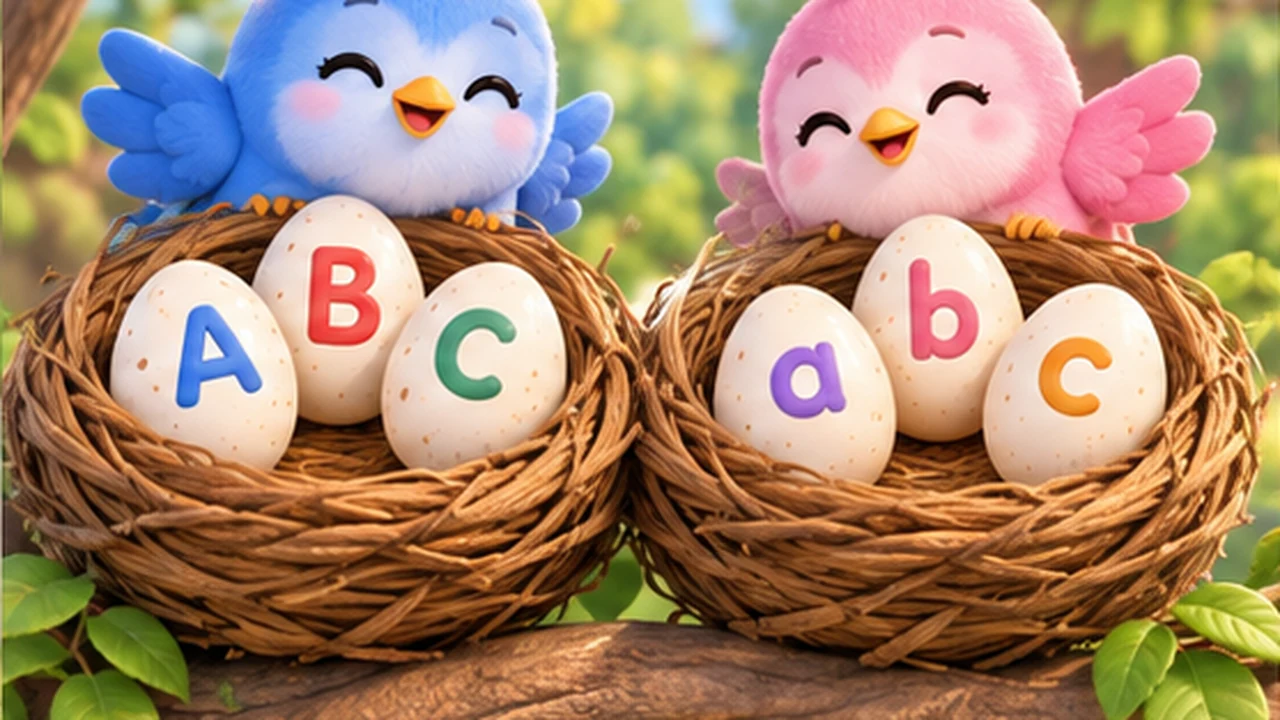 Uppercase & Lowercase Nest start screen