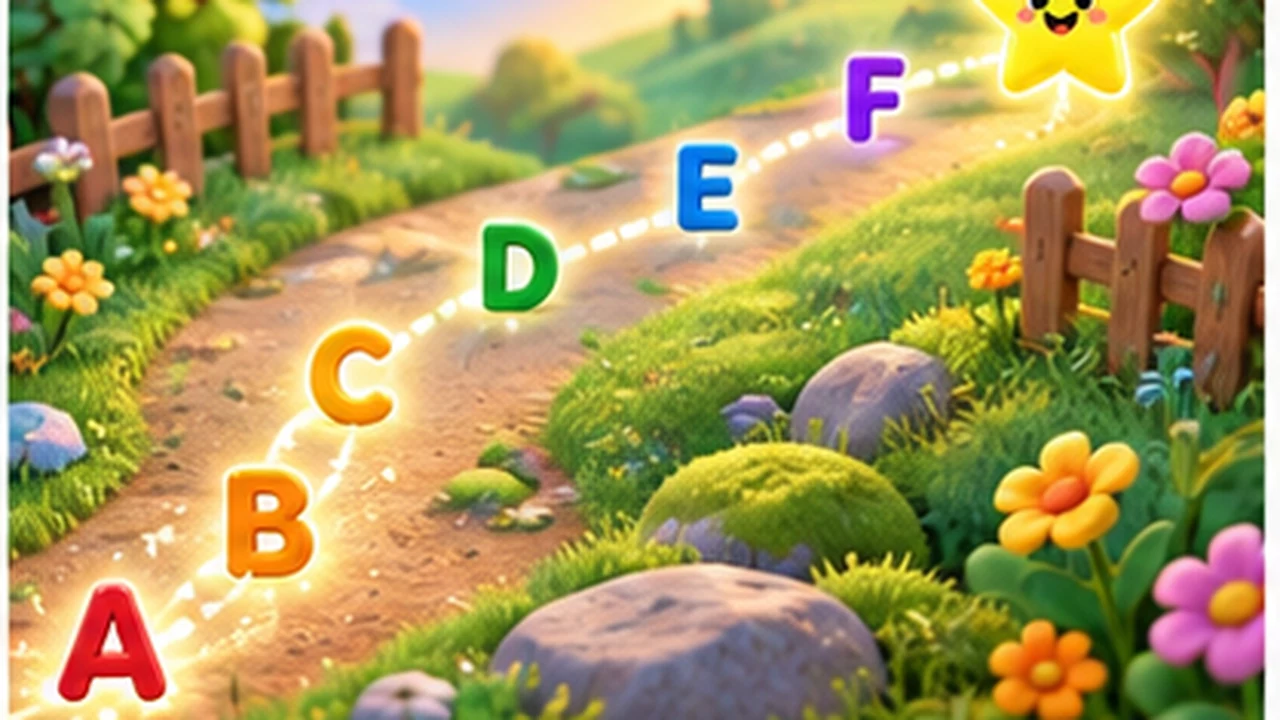 Connect the Alphabet browser game preview