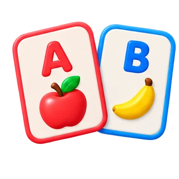 Picture sound sorting cards
