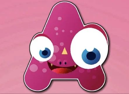 Letter Shapes browser game preview